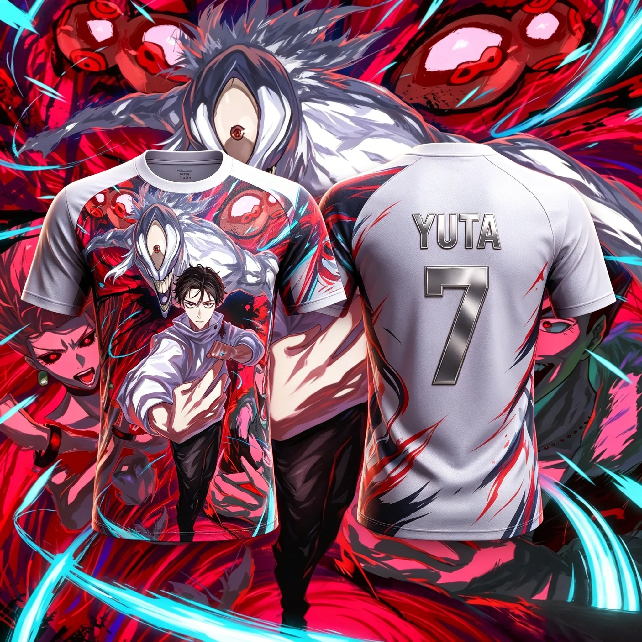 2026 Summer Spell Battle: Yigu Youtai&Spell Spirit Group Image 3D Printed Shirt T-shirt for Sports and Leisure Short Sleeves