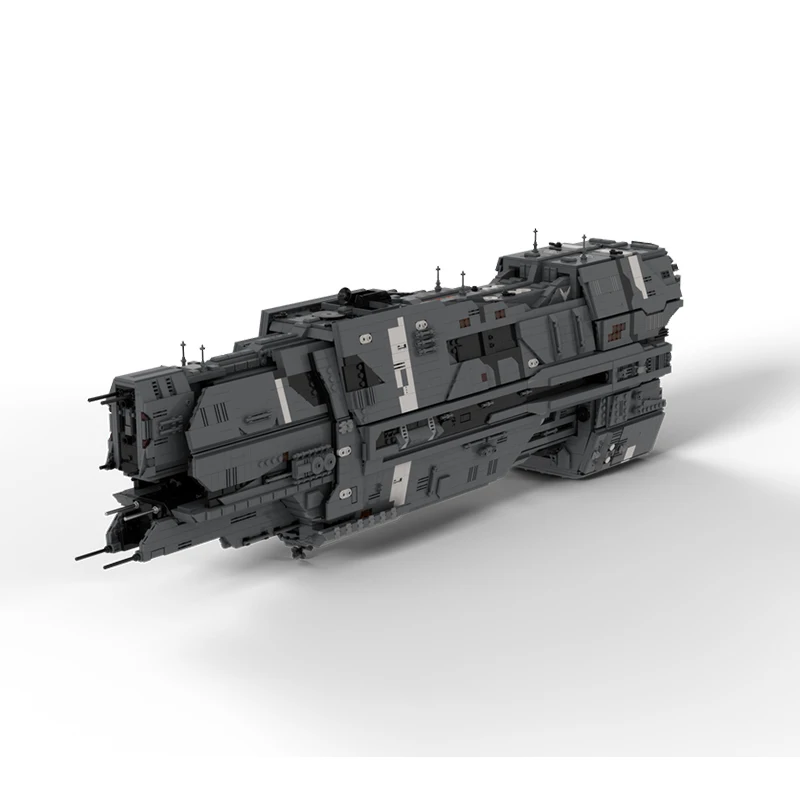 Immagine 5: Ultimate Collection Series MOC Valiant-Class Super-Heavy Cruiser Building Blocks Modello Corazzata Alta difficoltà Mattone Giocattolo Regalo