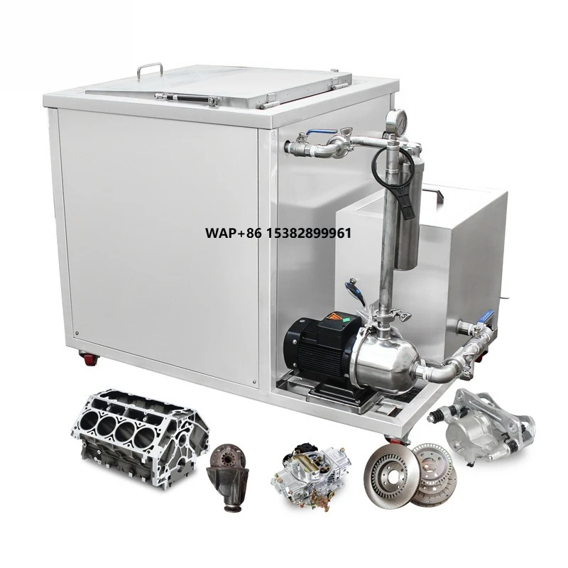 ODM Car Engine Parts Ultrasonic Cleaners 135L Intake Manifold Washing Ultrasonic Cleaning Equipment With Filter Recycle Function