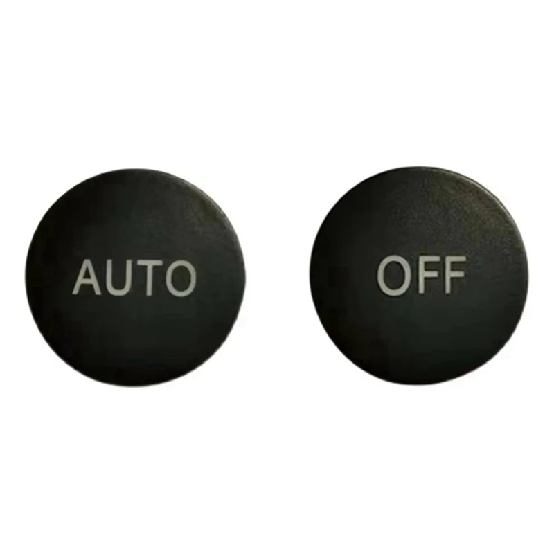 For Volkswagen Touareg Car Air Conditioning Switch Knob AUTO Button Cover OFF Panel Round Accessories