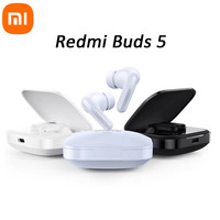 Xiaomi Redmi Buds 5 Earphone 46dB Active Noise Cancellation Bluetooth 5.3 TWS ANC Headset 40h Long Battery Life Touch Control