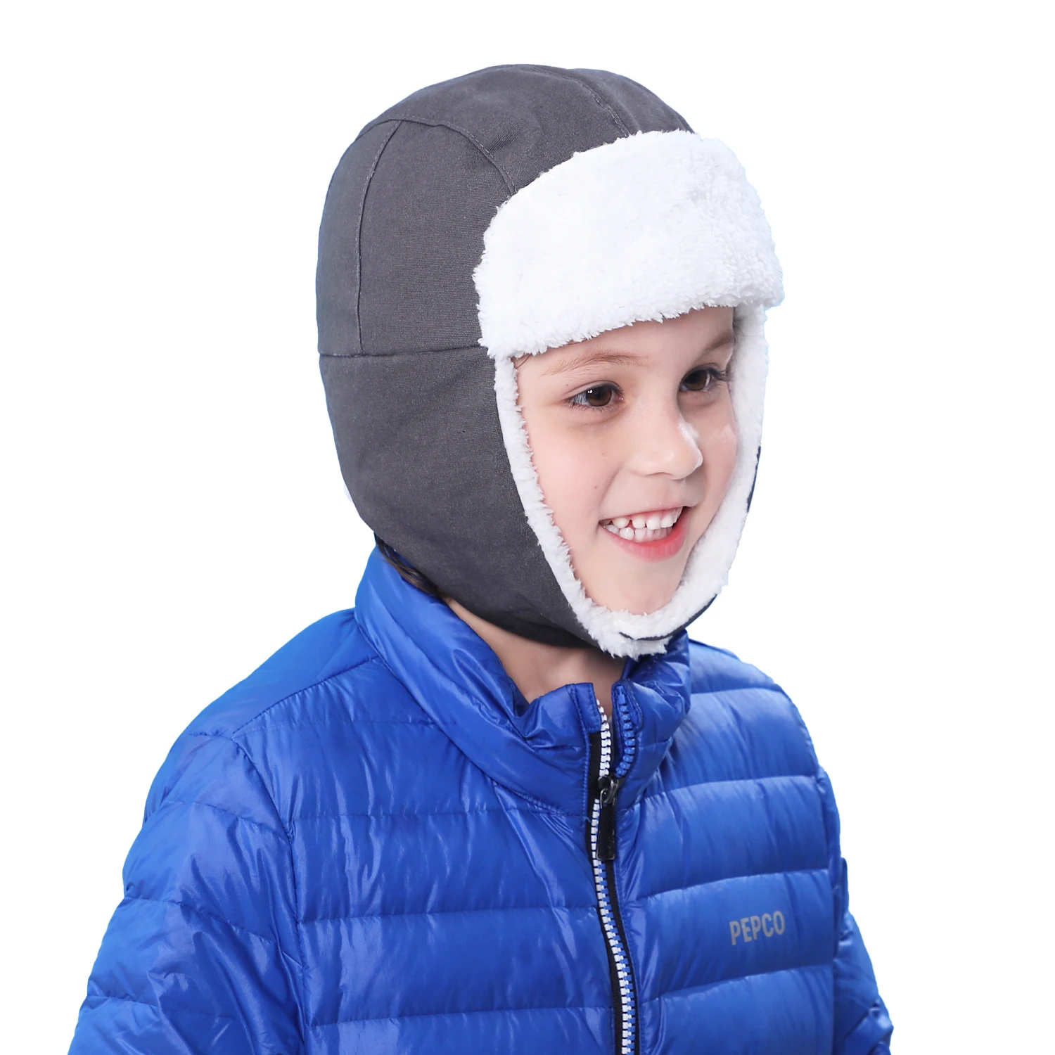 2023New Fashion Bomber Hats Children's Winter Super Soft and Comfortable Windproof Warm Hat Mountaineering Cold Hat Breathable