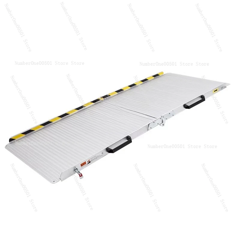 

Folding Aluminum Wheelchair Ramp for Stairs Steps Portable Accessible Ramp
