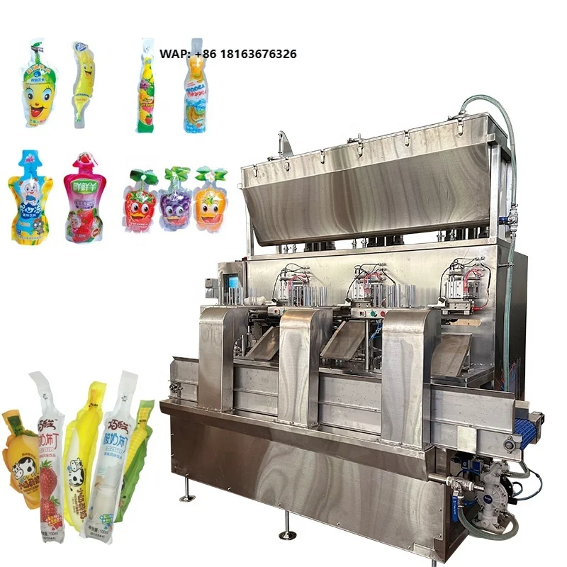 Egg Tofu Japanese Tofu Pouches Filling Packing Machine