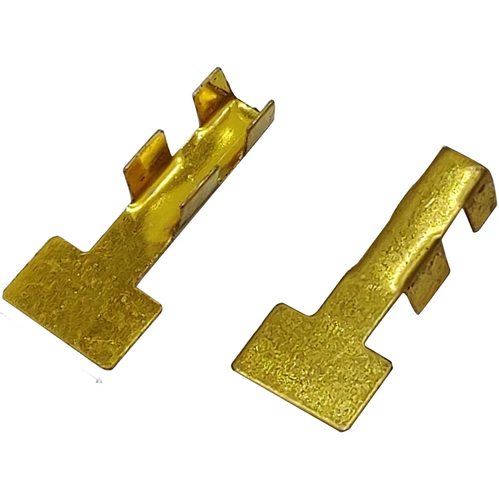 100 Copper Wire Terminal Connectors for Electric Tools Wiring with 3mm and 6mm Stator Sizes for Electrical and Appliance Use