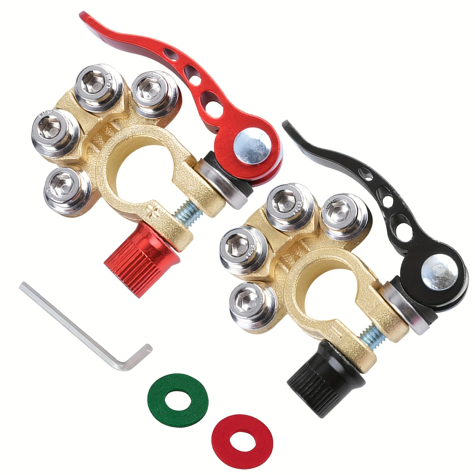 Clip de démontage de batterie à dégagement rapide pour bornes de batterie de voiture, modification des trous de connecteur de borne de batterie