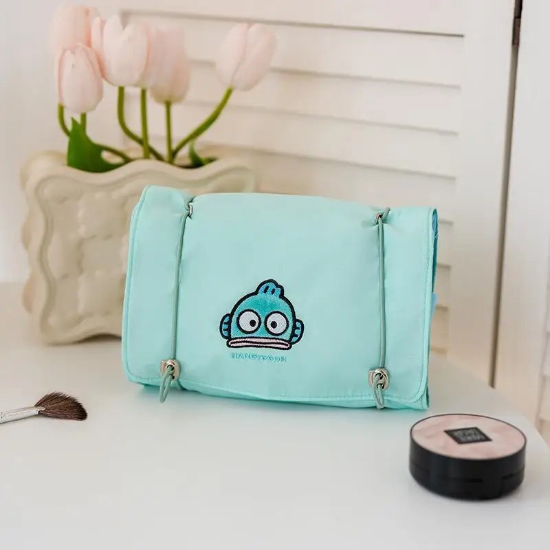 

Sanrios Kuromi Wash Bag High-Capacity Foldable Travel Storage Portable Disassemble Cosmetic Bag Fashion Cute Festival Gift