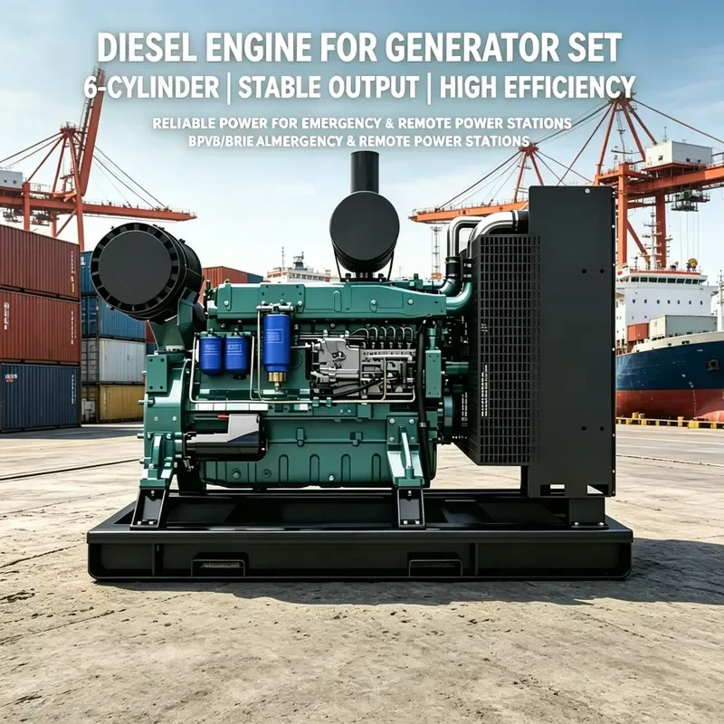 Compact Vessel Setup Marine Engine 60Hp - 80Hp 150Hp Offshore Marine Engine With Gearbox