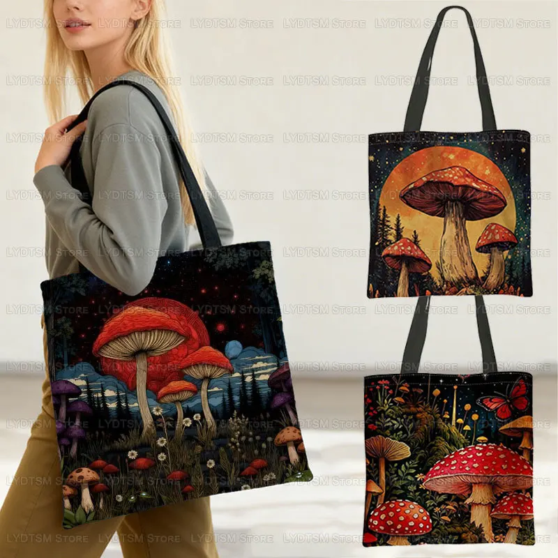 celestial-cogumelo-montanha-totes-amantes-do-cogumelo-bolsa-feminina-borboleta-grande-capacidade-sacos-de-ombro-para-viagens-saco-de-compras