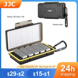 40 Slots Waterproof Memory Card Cases Holder Storage Box Organizer for SD SDHC SDXC NS PSV PS Vita Nintendo Switch Game Cards