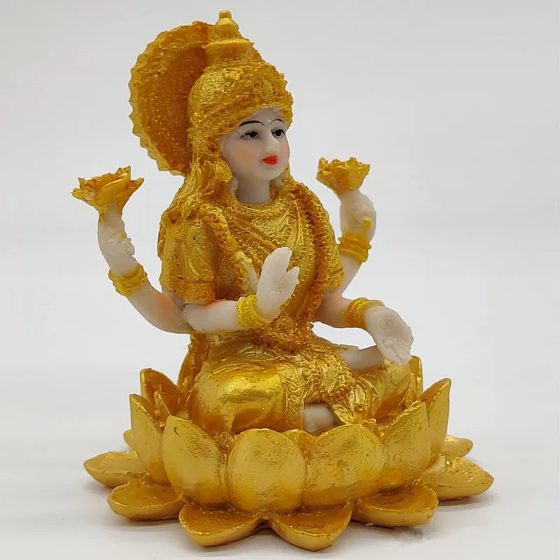 Thailand Buddha Resin Crafts，Southeast Asia Creative Hallway Goddess Buddha Statue Lucky Ornaments