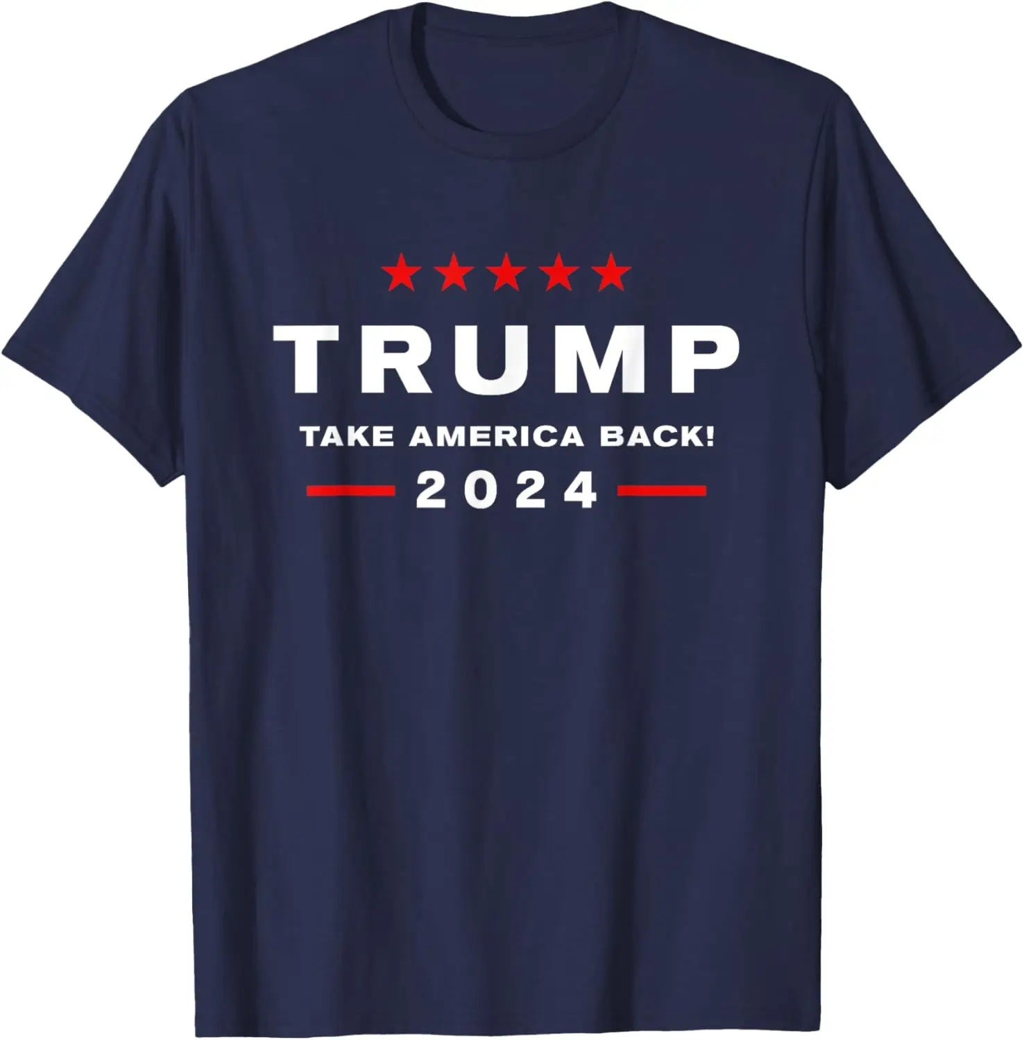 Donald Trump 2024 Take America Back Election - The Return T-Shirt Short Sleeve Casual 100% Cotton Shirts