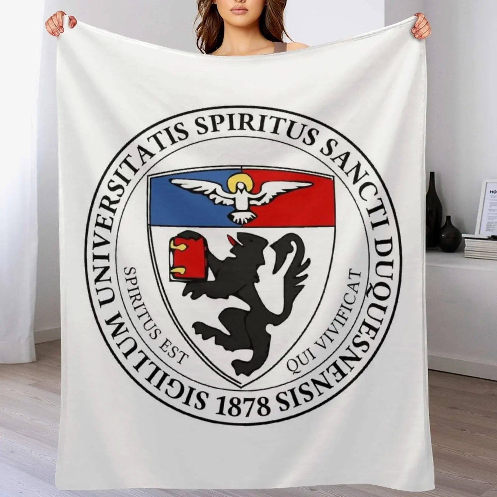 Duquesne University Throw Blanket Fluffy Cozy Throw Blanket for Home Decor