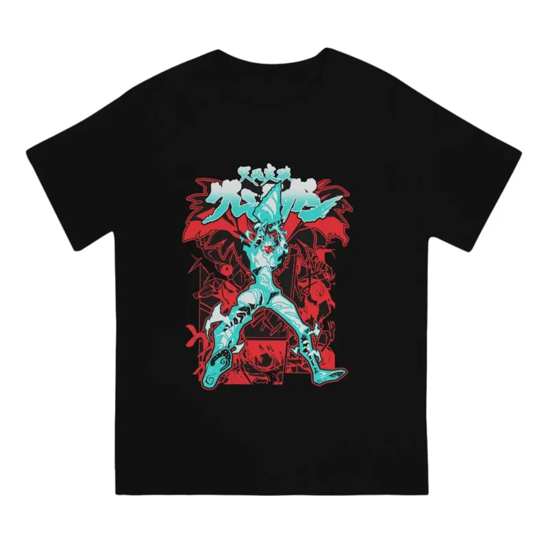 Super Gurren Lagann Hip Hop T-Shirt Tengen Toppa Gurren Lagann Casual T-shirt Venda Quente T-shirt Para Homens Mulheres