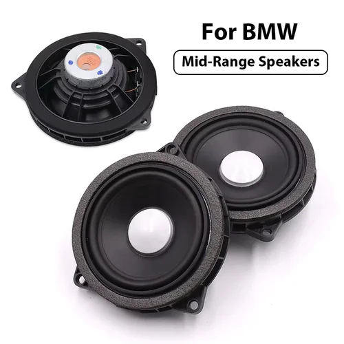 Altavoces de Panel de puerta para BMW F30, F20, F48, F25, Centro de 4 pulgadas, 4,5 pulgadas, altavoces de rango medio para puerta Delantera y trasera, Audio y música