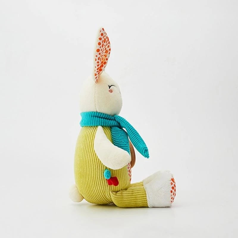 ตุ๊กตากระต่ายกระต่ายน่ารักตุ๊กตาสัตว์ Soothing Sleeping Aids ตุ๊กตาของขวัญ 15UB