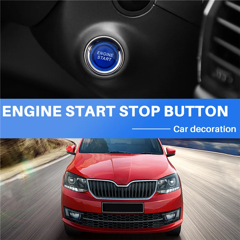 L39A-Motor Taste Auto DC 12V 24V Auto Starten Motor Taste Licht Schalter Taste Starten Zündung Schalter für Racing