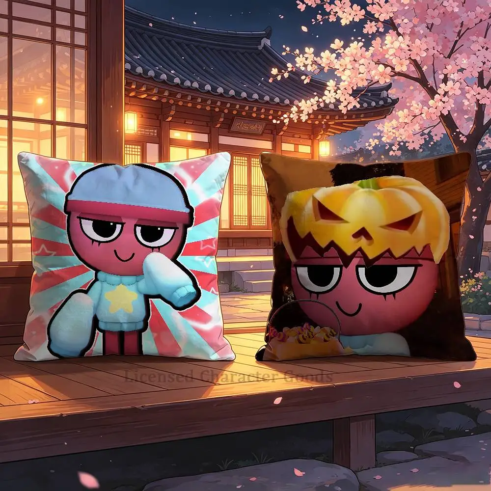 G-Gigi the Gachapon Print Cushion Cover Aesthetic Bedroom Decor 30x30 65x65 40x40 45x45 50x50 cm