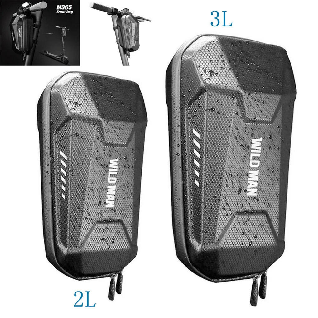 2L/3L Universal Electric Scooter Bag Accessories Adult Waterproof for Xiaomi M365 Scooter WILD MAN Front Bag Bike Bicycle Par