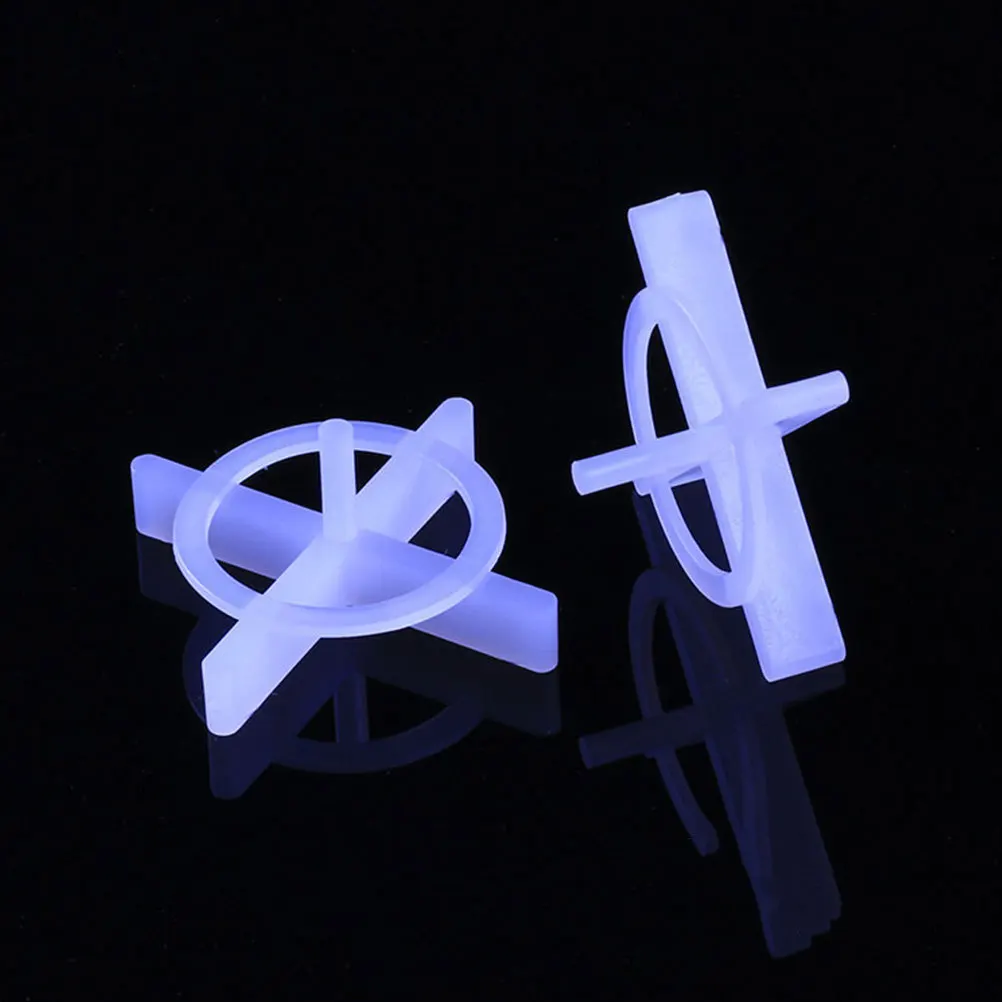 200pcs Tile Leveling System Cross Spacers Removable Tiling Tools For Wall Floor Installation Plastic Tile Spacer Kit Tiles