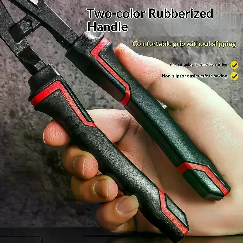 Pliers Cable Wire Bolt Cutters Stripping Breaker Cutting Crimping Professional Electrician Pliers Stripper Tools 6/8/10 Inch