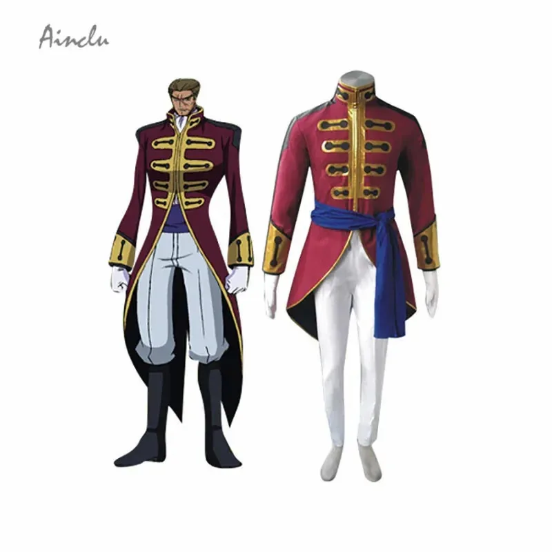 

Ainku Code Geass Britannia Men's Role Playing Costume Halloween Performance if;3