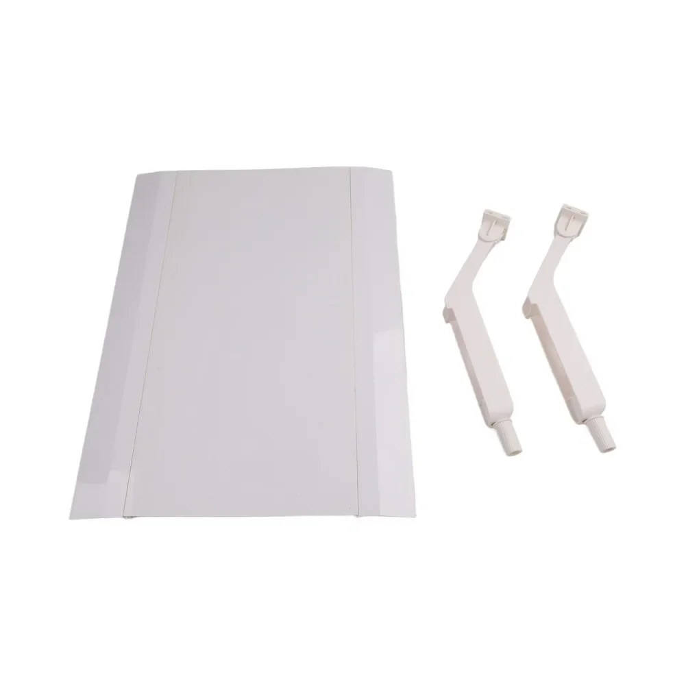 Ceiling-Mounted AC Deflector with Adjustable for blades for Airflow Steering Compatible with Most Standard Size Air Outlet