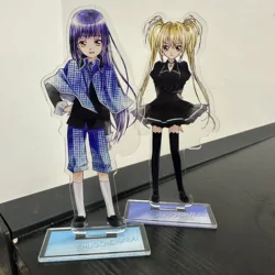 15CM Anime Shugo Chara Figures Hinamori Amu Tsukiyomi Ikuto Cosplay Acrylic Stand Model Plate Desk Decor Standing Sign Toys