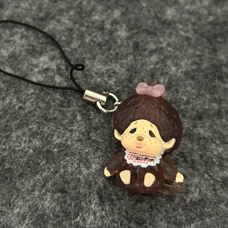 1/6 pçs para monqiqi chaveiro pingente boneca desktop mochila pingente boneca ornamento presentes criativos