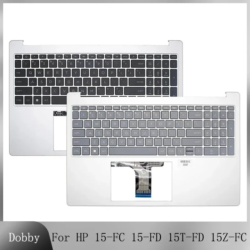 

New Original US Keyboard for HP 15-FC 15-FD 15T-FD 15Z-FC TPN-Q286 TPN-Q267 Laptop Top Case Palmrest Upper Cover N36752-001