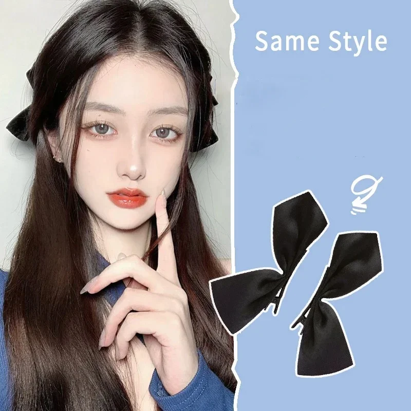 GUUOAT Cute Bow Hair Clip Princess Style Side Half Style Clip for Women Three-Dimensional Intimate Accessory Sexy Body Jewelry