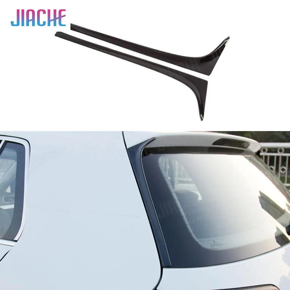 

2pcs/set MK7 Car-styling Rear Wing Side Spoiler Lip for Volkswagen Golf 7 MK7 2014 - 2019 Not For GTI R Rear Window Mirror Tail