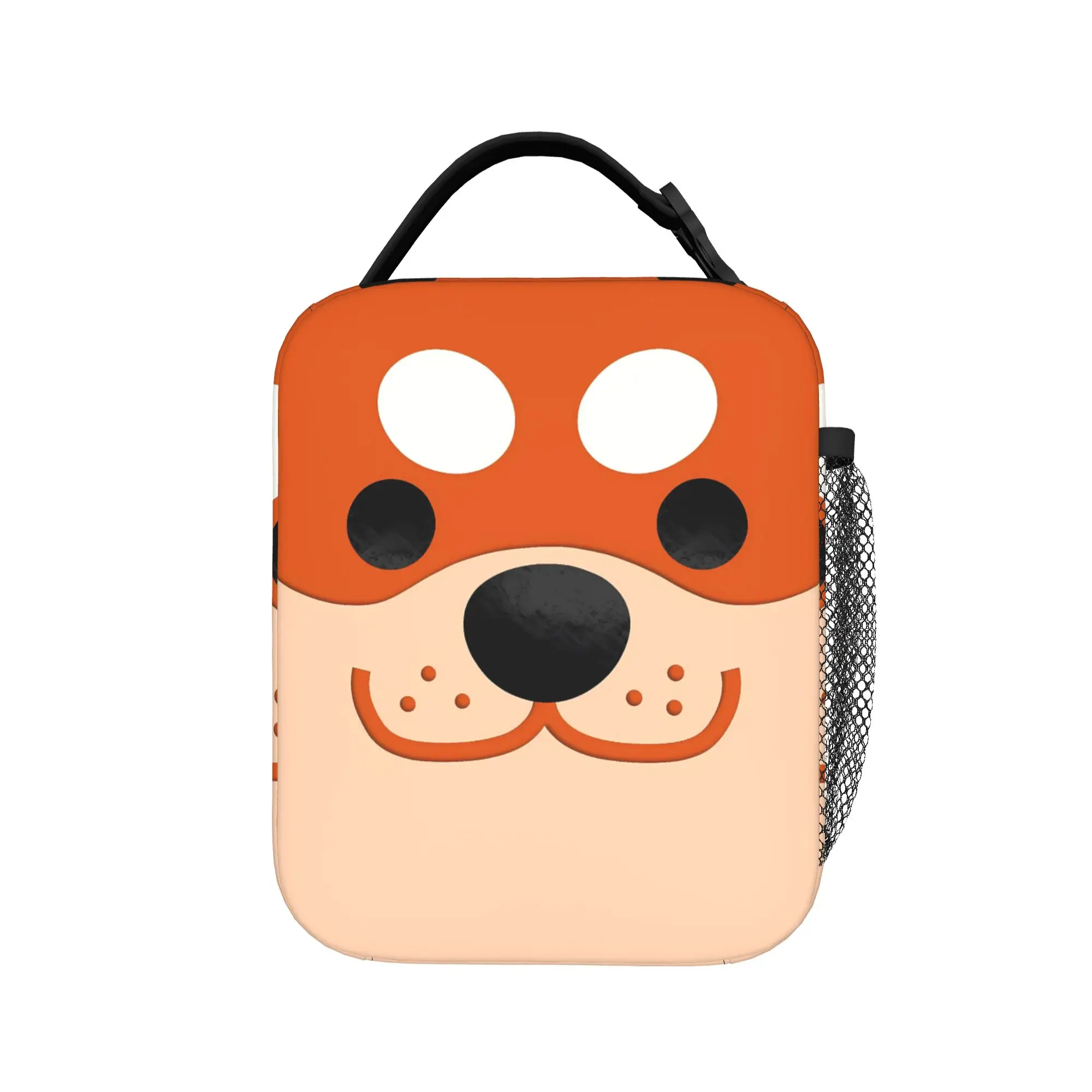 Cartoon Animals Thermal Lunch Bag  Travel Lunch Box For Unisex Retro Custom Thermal Lunch Bags Oxford Portable Zipper Cooler Bag