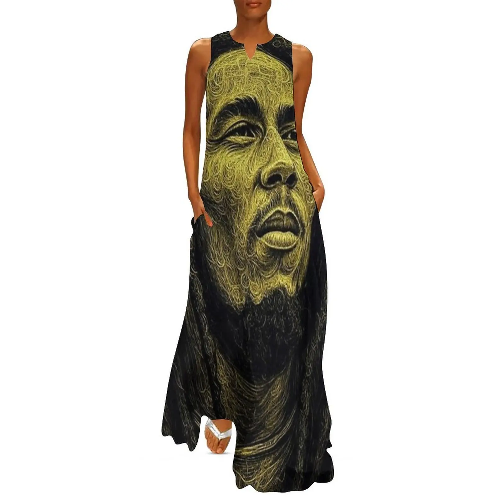 

Bob Marley/One love one world Long Dress Cocktail of dresses summer dress women 2025 luxury evening dresses 2025 Dress vintage