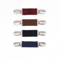 1 Piece Elastic Cardigan Clips Fitting Back Cinch Clip to Tighten Shawl Sweater Dress Shirts Collar Clip for Women Girl Clothing