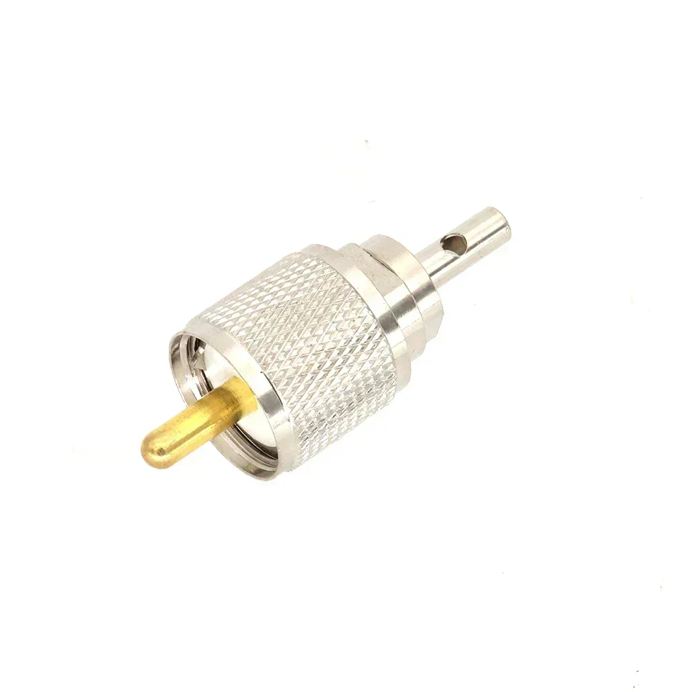 Conector macho UHF engarzado para adaptador RF de Cable RG316 RG174 LMR100 RG178