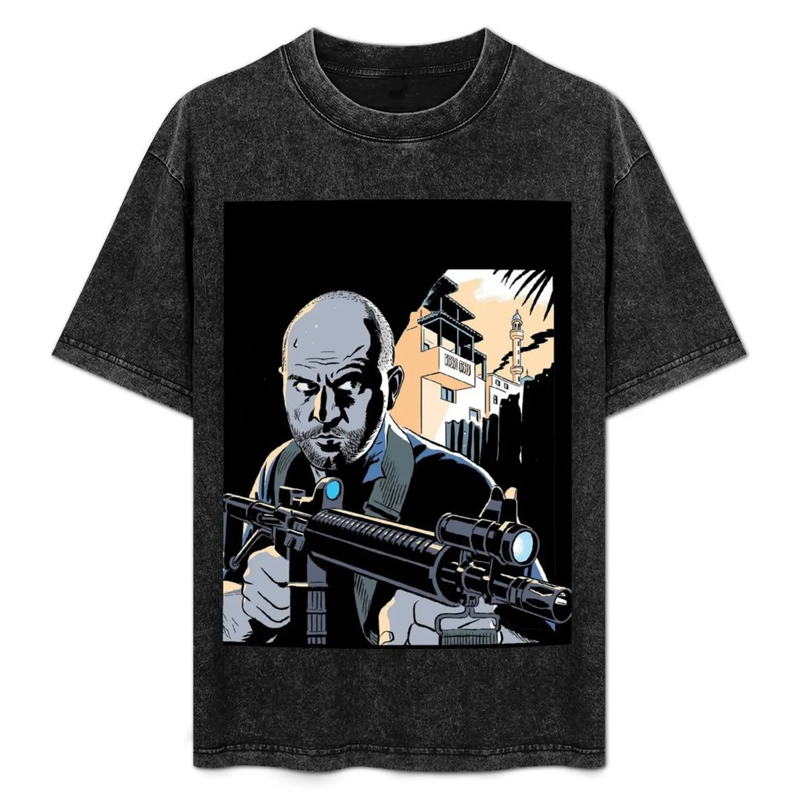 

Lior Raz - Fauda Series T-Shirt Summer Print Short Sleeve Tee