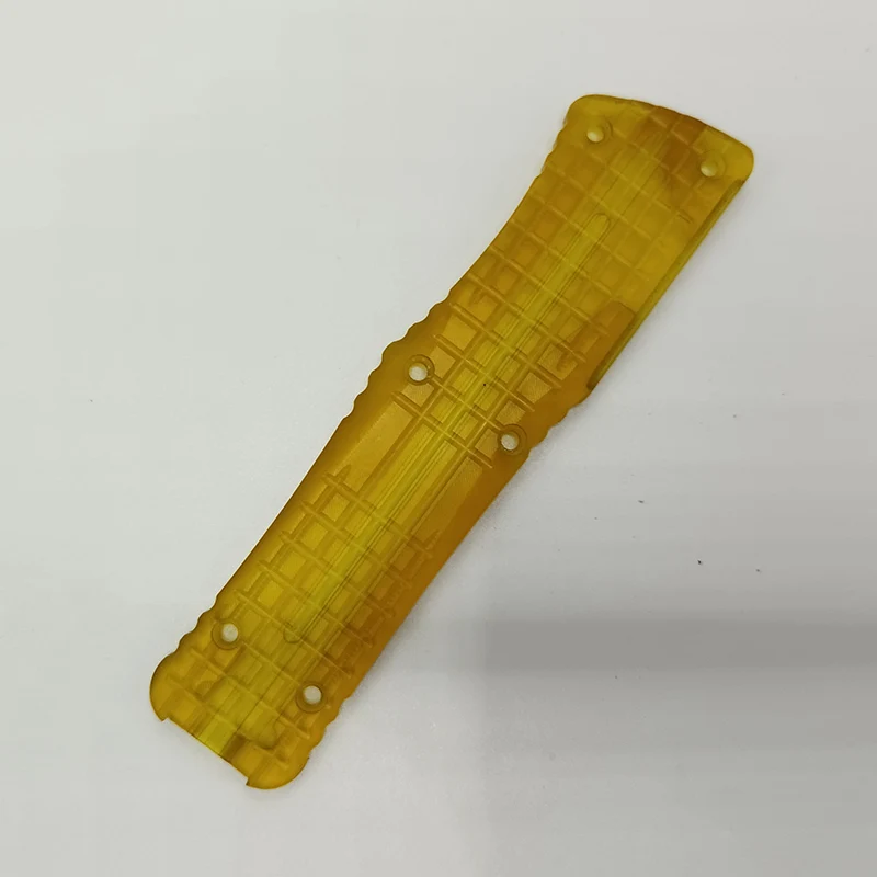 3 Pattern Custom Transparent Acrylic Grip Handle Patch Scale for Genuine Microtech Combat Troodon Grip DIY Make Part Accessories