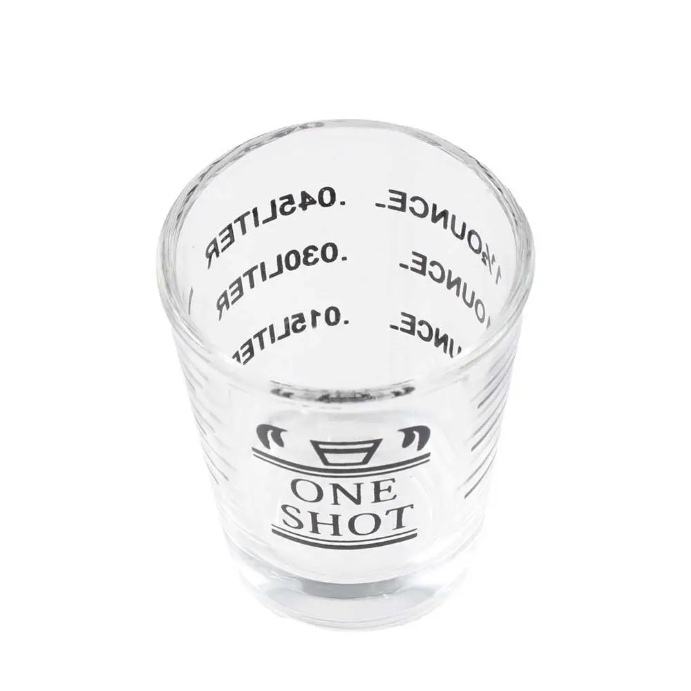 

Espresso Heat-resistant with Scale Heavy Duty Measuring Cup Bartender Tools Jigger Shot Glass