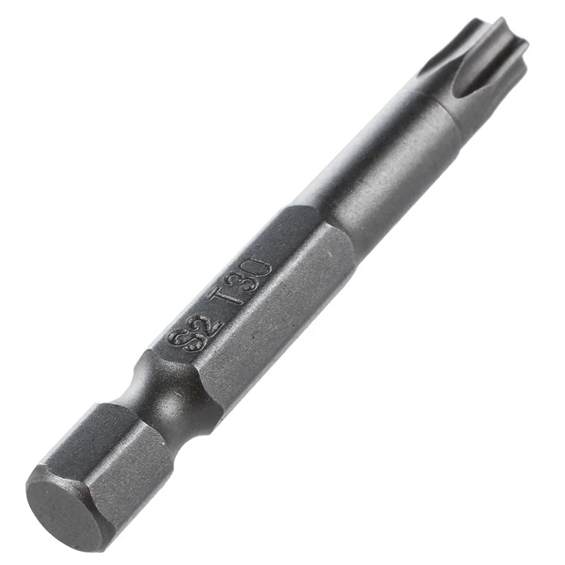 

AC88-6Mm T30 Head 50Mm Long Magnetic Torx Screwdriver Insert Bits Tool 60 Pcs