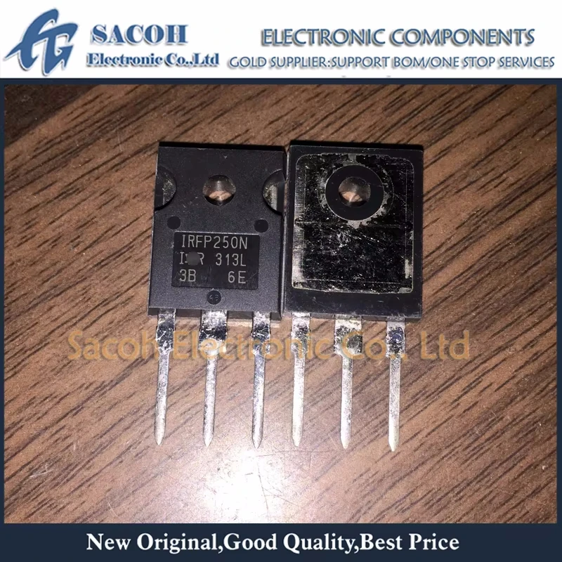 Refurbished Original 10PCS/Lot IRFP250NPBF IRFP250 IRFP250N TO-247 30A 200V Power MOSFET Transistor In Stock