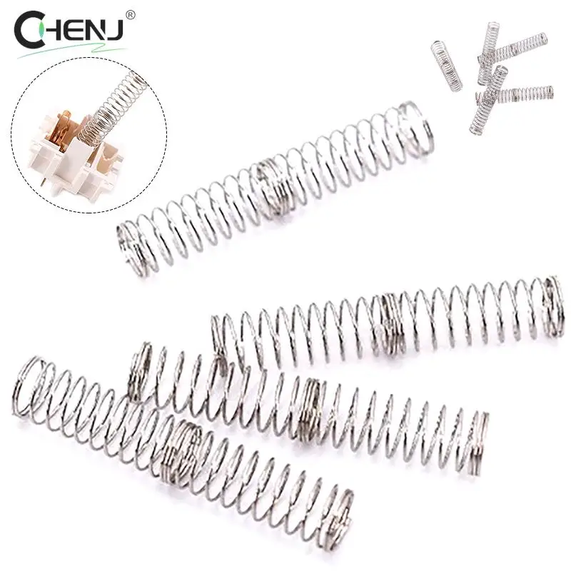 22mm Mechanical Keyboard Switch Spring Two-Stage Gamer Custom Gateron Cherry Mx Switch Spring 30 40 45 50 65 70 80 Force
