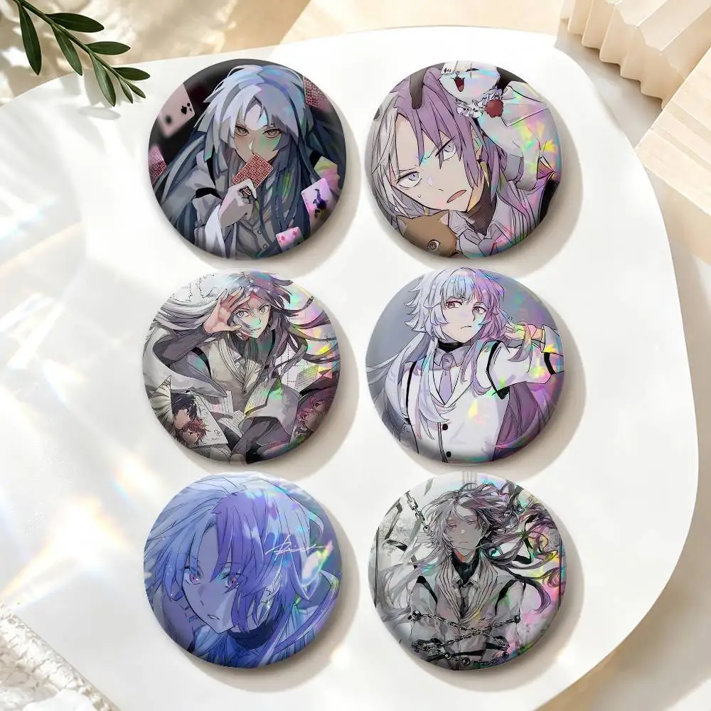 Manga S-Sigma B-Bungo Stray Dogs  Badges Creative Tinplate Button PinsBrooch Badge Clothes Backpack