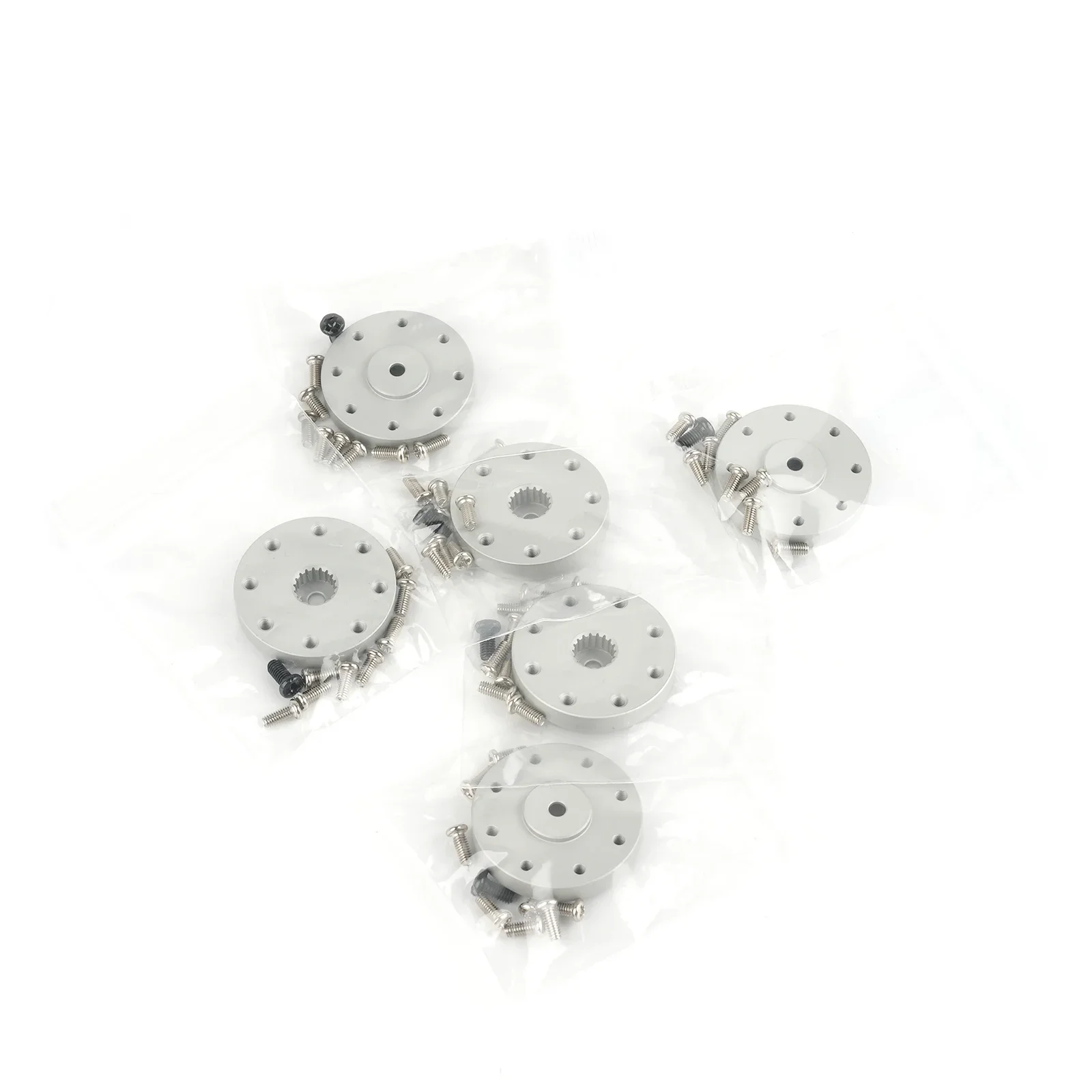 2PCS/5PCS/10PCS 18T Metal Round Standard Servo Parts Bracket With M2.5*6 Nuts For DS5160 60KG Servo Parts