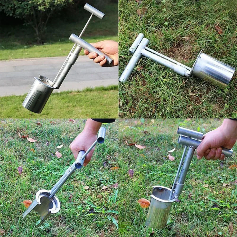 Efficient Transplanting Tool Agricultural Transplanter Comfortable Grip Ergonomic Handle Quick And Precise Side-mouth Design