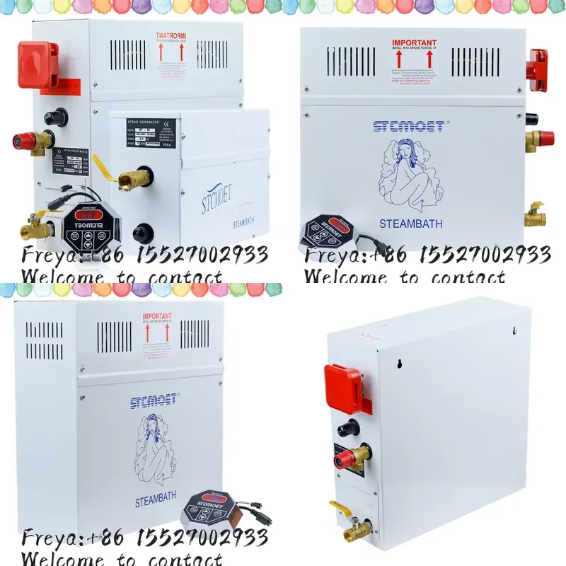 3KW/4.5KW Steam Generator Sauna Steam Bath Machine For Home Sauna Room SPA Fumigation Machine 220V/380V With Digital