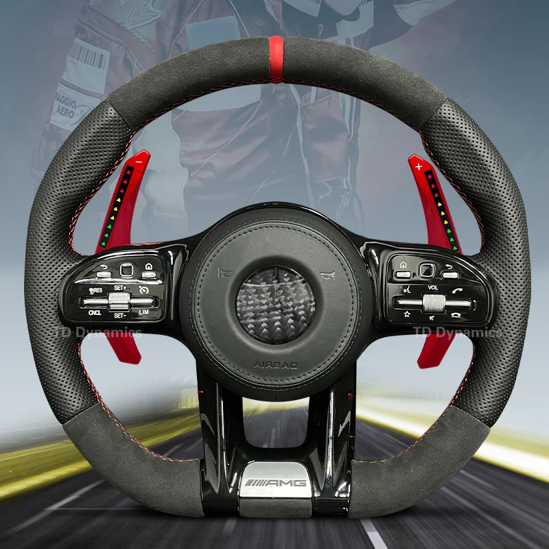

OHC Motors Smart Paddle Shifter Model Smart ONE LED Paddle Shifters With APP Connection Compatible for Mercedes Benz AMG 2019+