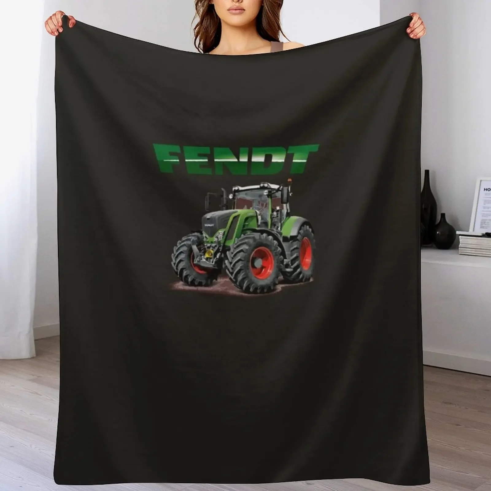 

Fendt German Tractors Essential T-Shirt Throw Blanket For Decorative Sofa Stuffeds Sleeping Bag Blankets