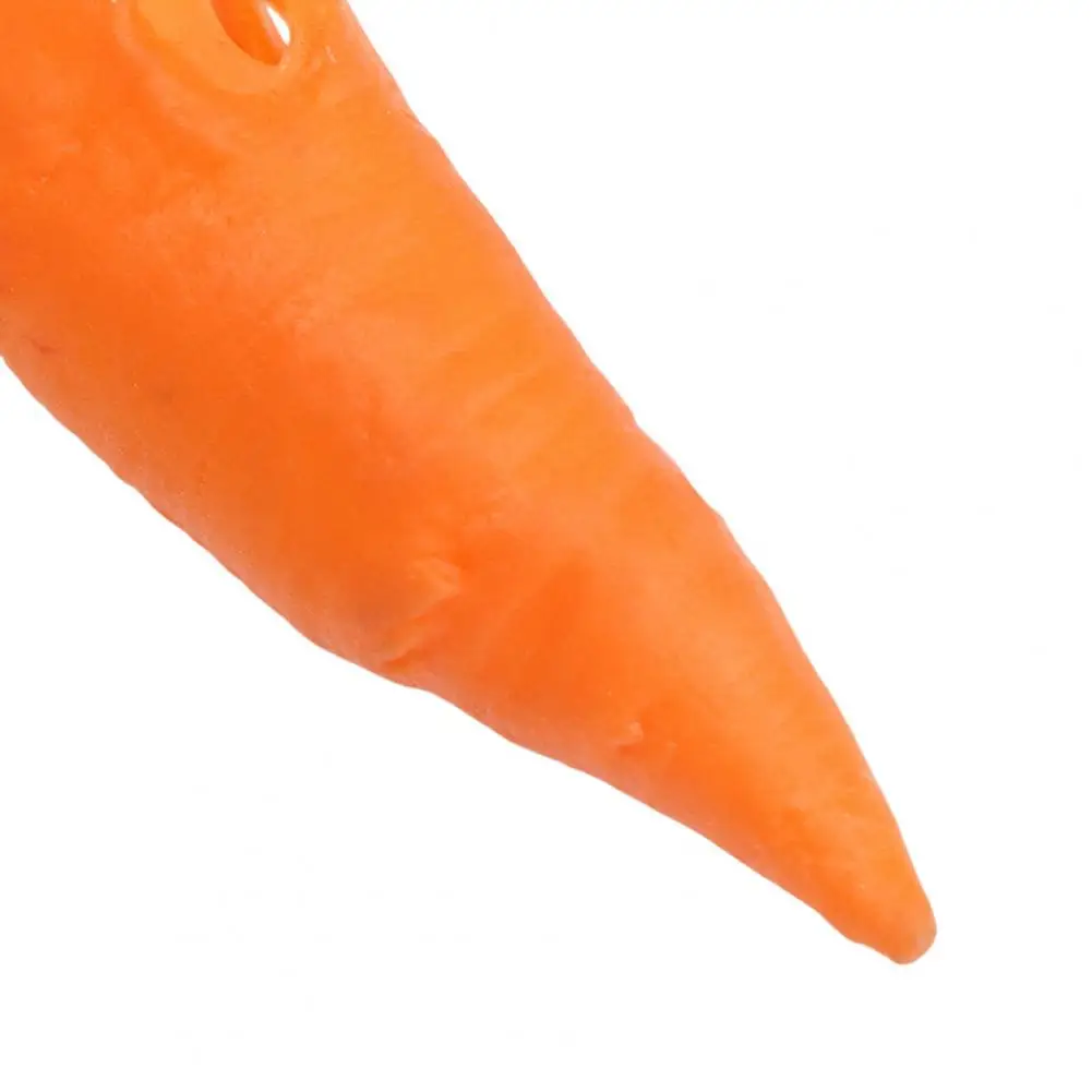 Halloween Masquerade Prop Soft Rubber Carrot Prop Fake Carrot Nose Prop Realistic Snowman Costume Accessory with for Halloween