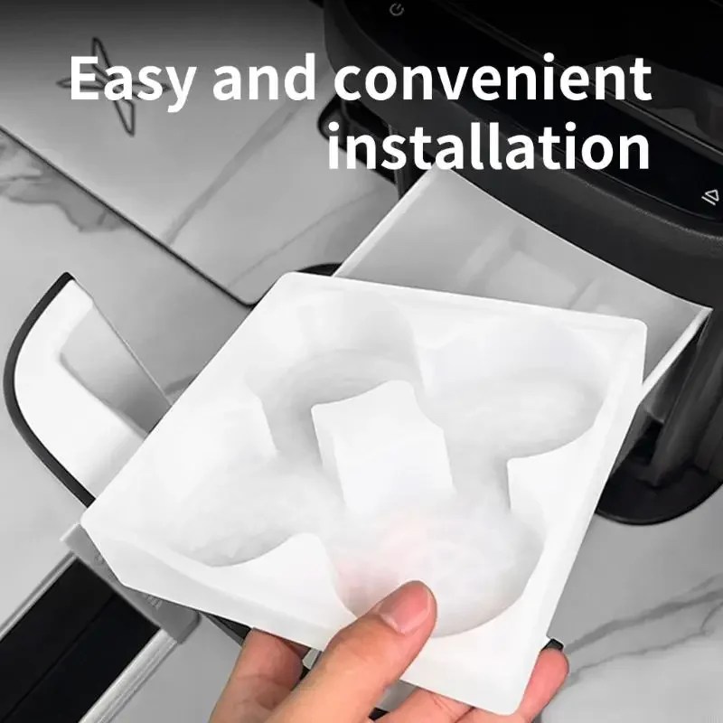 

Universal Car Backseat Drink Holder with Nonslip Base Suitable for Family Trip Use Easy Access & Installation D7YA